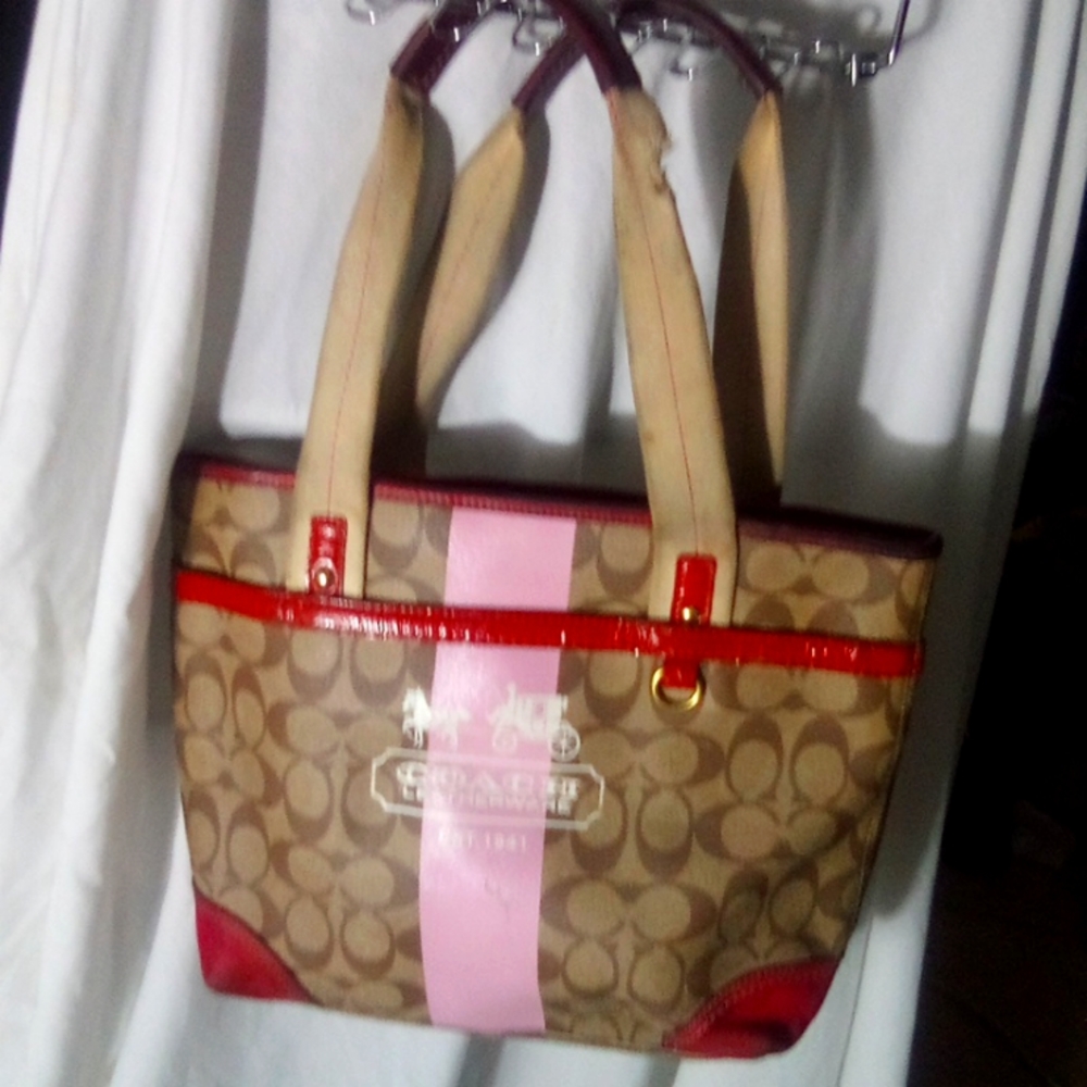 Coach heritage tote
